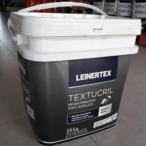 Tinta Leinertex Revestimento Rústico 25 Kg Br Gelo