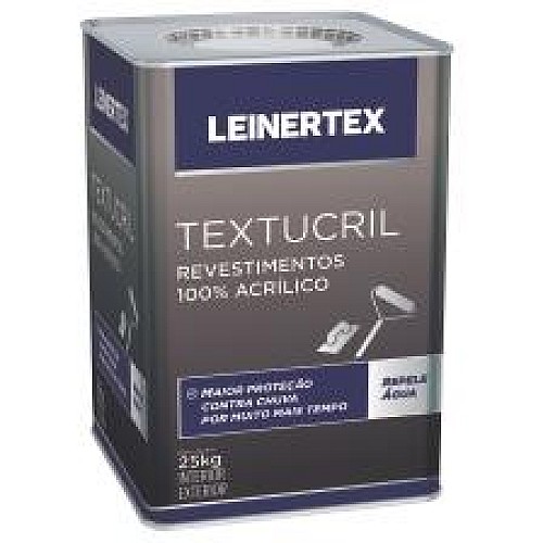 Textura Acrílica Leinertex 25 Kg Br Gelo