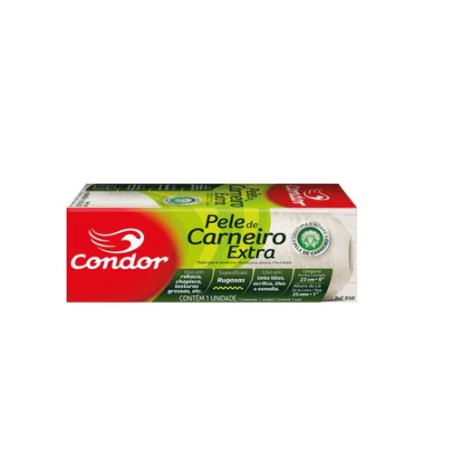 Rolo de Lã Condor 23cm Extra Pele Carneiro 950